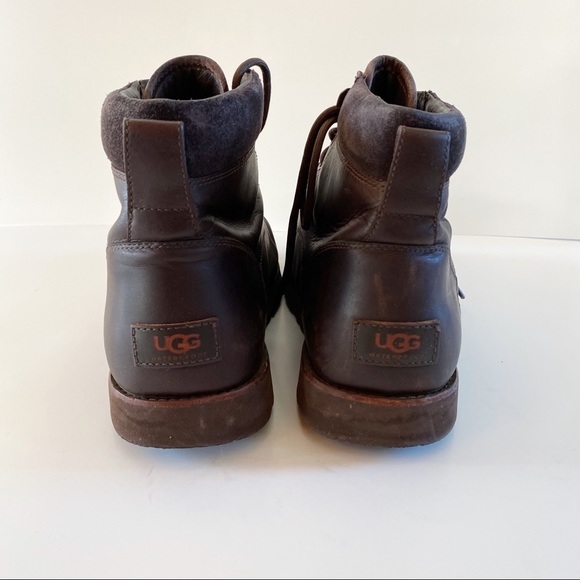 Ugg Brown Leather Laced Boots US11 ($200) main image 7